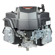 Kawasaki engine on a white background and red label